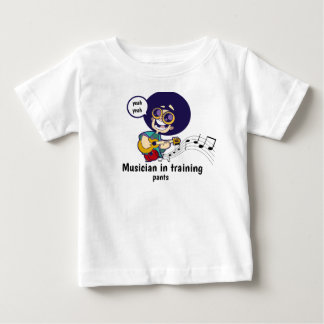 "Musician in training pants" Baby T-Shirt