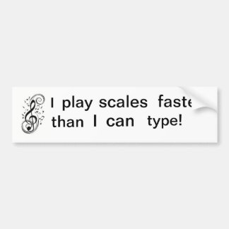Musician issues bumper sticker