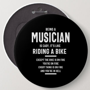 Musician Job Title Gift 6 Cm Round Badge