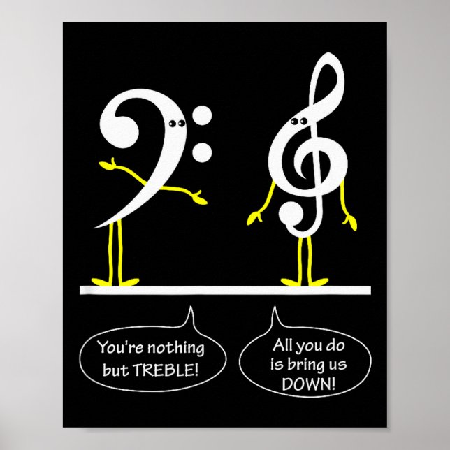 Musician Marching Band Music Funny Nothing But Tre Poster (Front)