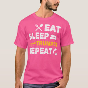 Musician Marching Band Trumpeter Funny Trumpet Pla T-Shirt