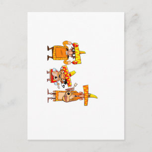 musician mariachi postcard