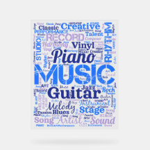 Musician Music Lover Word Cloud
