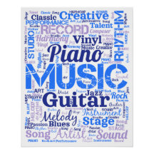 Musician Music Lover Word Cloud