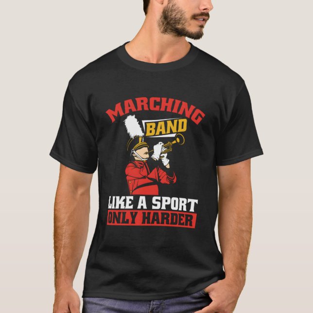 Musician Music Marching Band T-Shirt (Front)