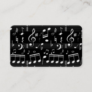 Musician Music Teacher Business Card
