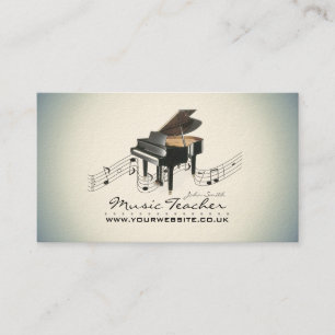 Musician/Music Teacher (Piano 1) Business Card
