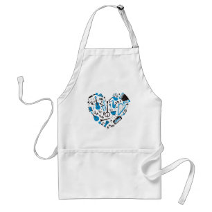 Musician Musical Instrument Heart Tool Standard Apron