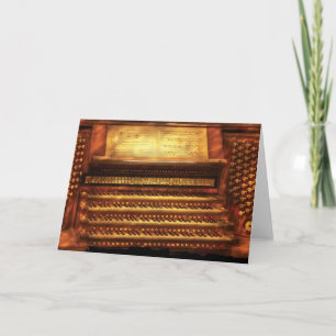 Musician - Organist - The Pipe Organ Card