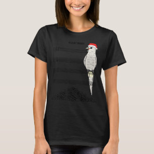 Musician Parrot I Silent Night I Goffins Cockatoo T-Shirt