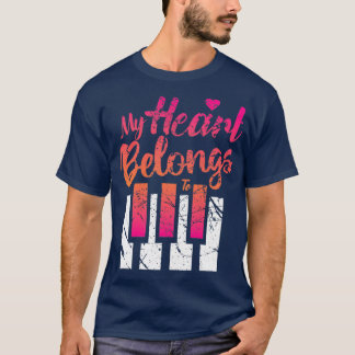 Musician Pianist love piano Me and YouTShirt  T-Shirt