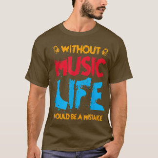 Musician Rockn Roll Guitar Hardrock  T-Shirt