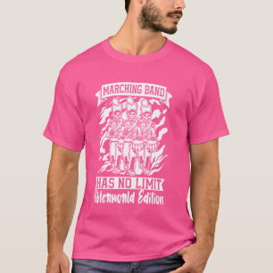 Musician Skeleton Music - Marching Band T-Shirt