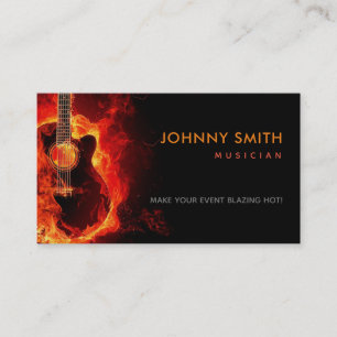 Musician Slogans Business Cards