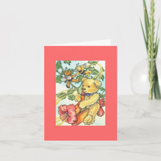 Musician Teddy Birthday Card