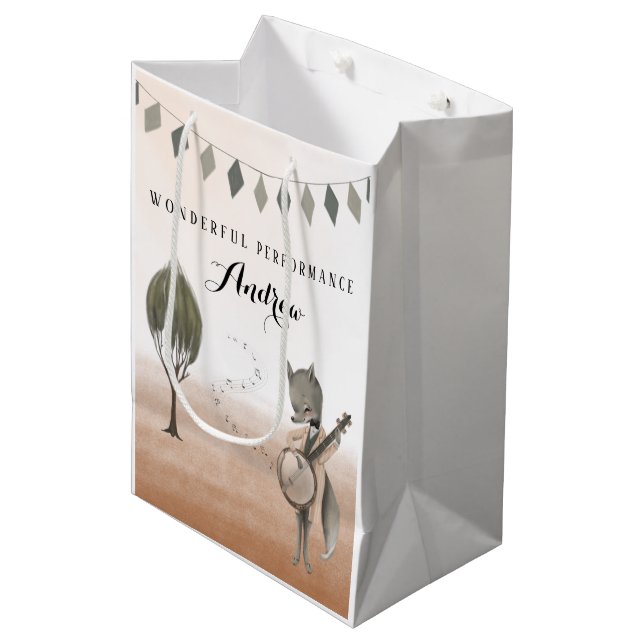 Musician Wonderful Performance Gift Bag (Front Angled)