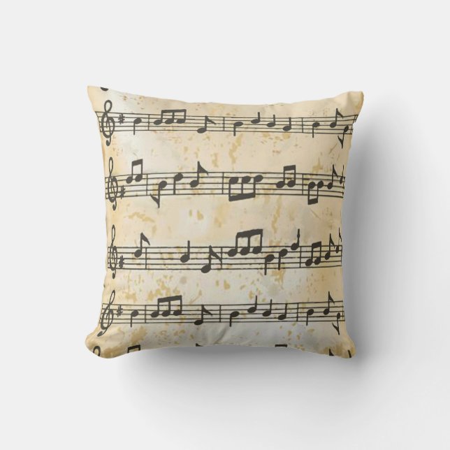 Musicians Apply Here Reversible Cushion (Front)