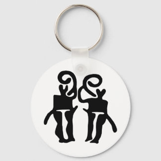 Musicians-BW Key Ring