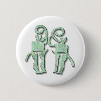 Musicians-copper 6 Cm Round Badge