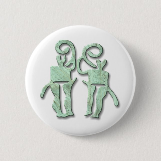 Musicians-copper 6 Cm Round Badge (Front)