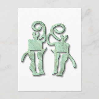 Musicians-copper Postcard