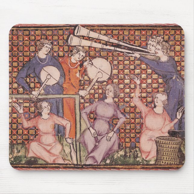 Musicians, from Ovide Moralise Mouse Mat (Front)