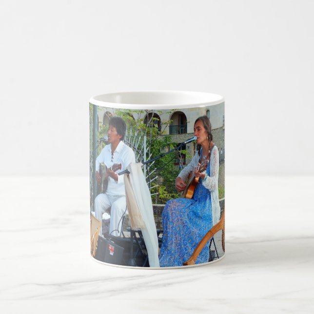 Musicians in Spain Coffee Mug (Center)