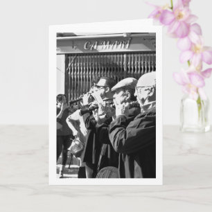 Musicians of Lliria, Spanish Portrait Card