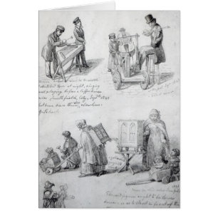 Musicians on the streets of London, 1841-43