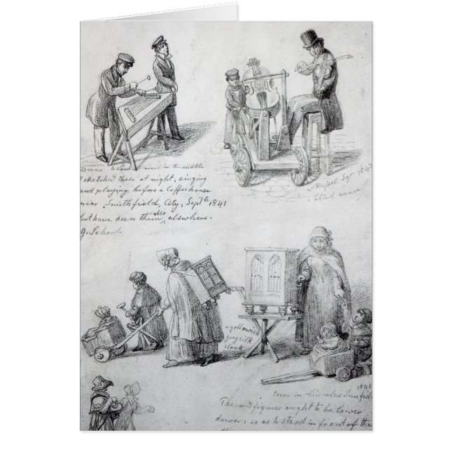 Musicians on the streets of London, 1841-43 (Front)