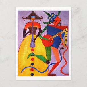 Musicians Postcard