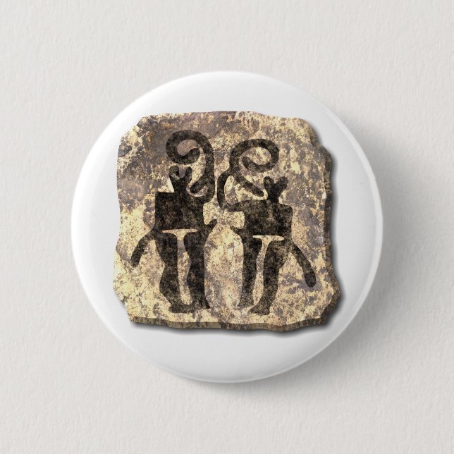 Musicians-stone 6 Cm Round Badge (Front)