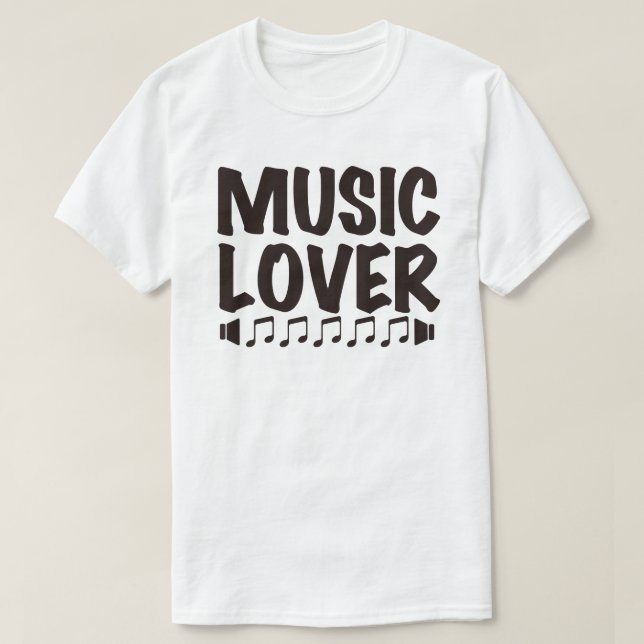 MusicLover/T T-Shirt (Design Front)