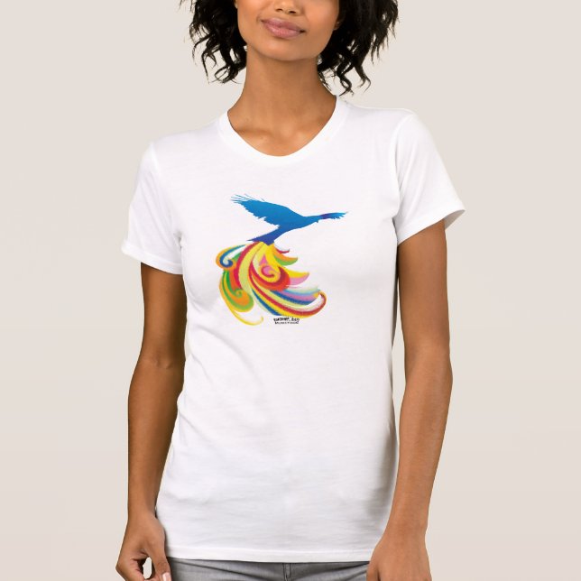 MusicToon : Somewhere Over the Rainbow T-Shirt (Front)