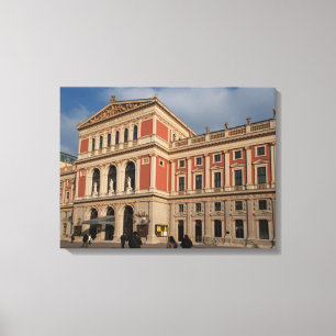 Musikverein, Wien Österreich Canvas Print