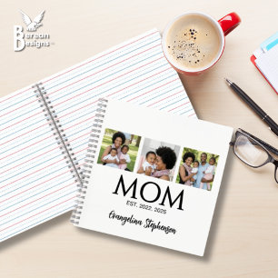 Musings Memories of a Mum Established Caps 3 Photo Notebook