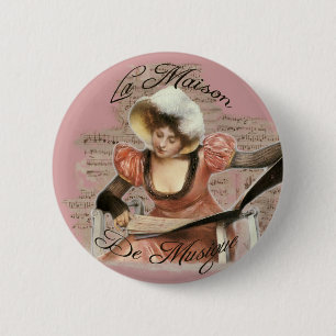 Musique 6 Cm Round Badge
