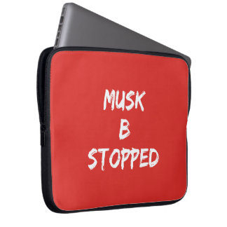 MUSK B STOPPED LAPTOP SLEEVE