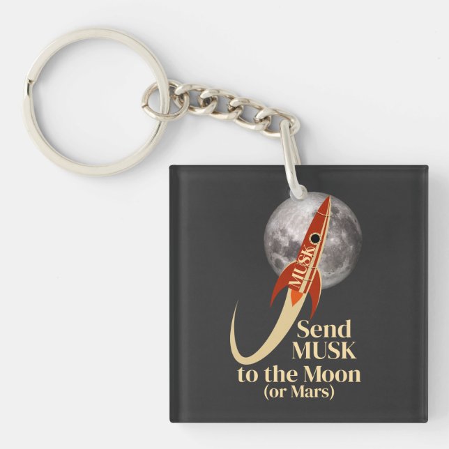 Musk Keychain (Front)