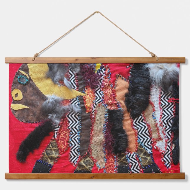 Musk ox hanging tapestry (Front)