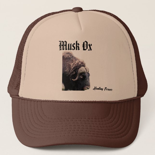 Musk Ox Trucker Hat (Front)