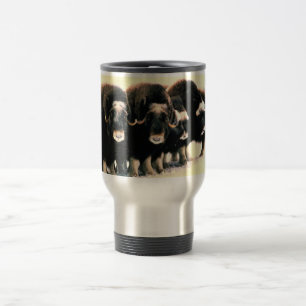 Musk Oxen Travel Mug