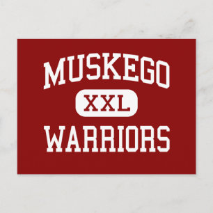 Muskego - Warriors - High - Muskego Wisconsin Postcard