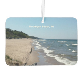Muskegon Beach, MI Car Air Freshener