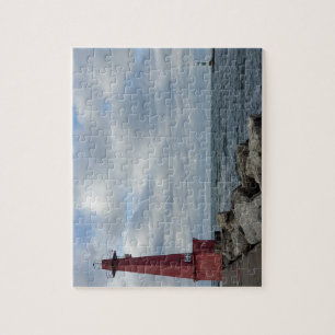 Muskegon South Breakwater Light Jigsaw Puzzle