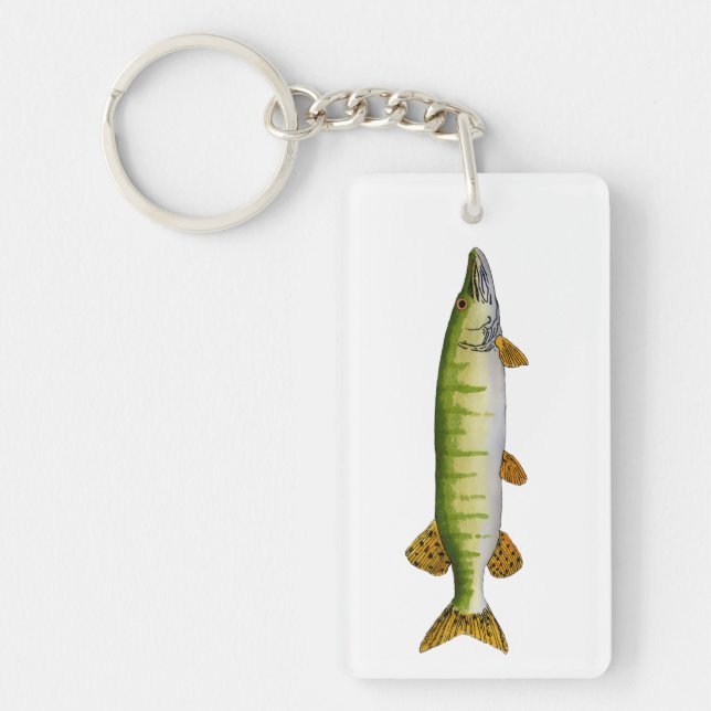 Muskellunge (Muskie) Key Ring (Front)