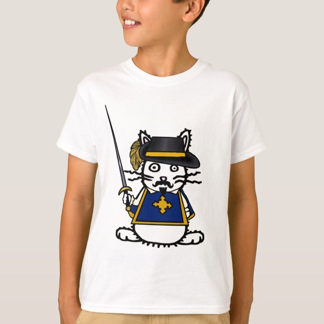 Musketeer Bunny T-Shirt (Front)