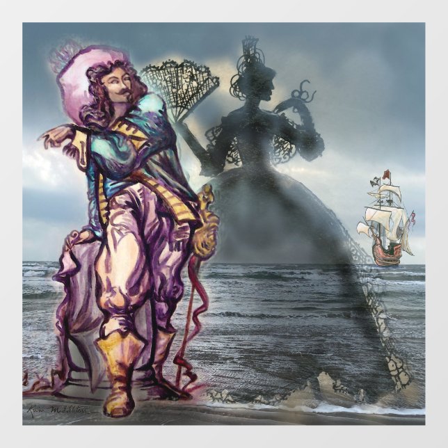 Musketeer Dream Window Cling (Sheet)