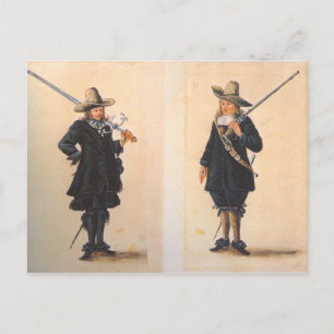 Musketeers Postcard