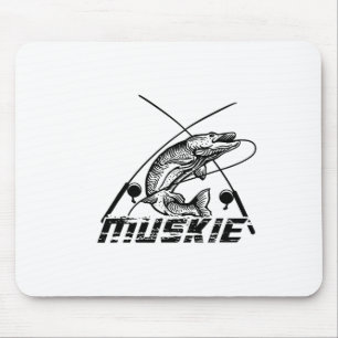 Muskie Fishing Mouse Mat